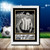 Alfredo Di Stefano Portrait Edition printed autograph poster print - view 5