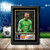 David De Gea 1 Silver printed autograph poster print