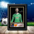 David De Gea 2 Silver printed autograph poster print