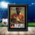 Eusebio Benfica printed autograph poster print