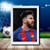Lionel Messi Barcelona printed autograph poster print - view 2