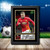 Luke Shaw printed autograph poster print
