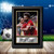 Roberto Firmino & Mo Salah No Badge Do Not Use printed autograph poster print