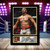 Jon Jones Action Shot Edition printed autograph poster print - view 4