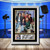 Full Friends Cast Aniston Kudrow Leblanc 2 printed autograph poster print - view 3