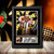 Jim Bowen printed autograph poster print