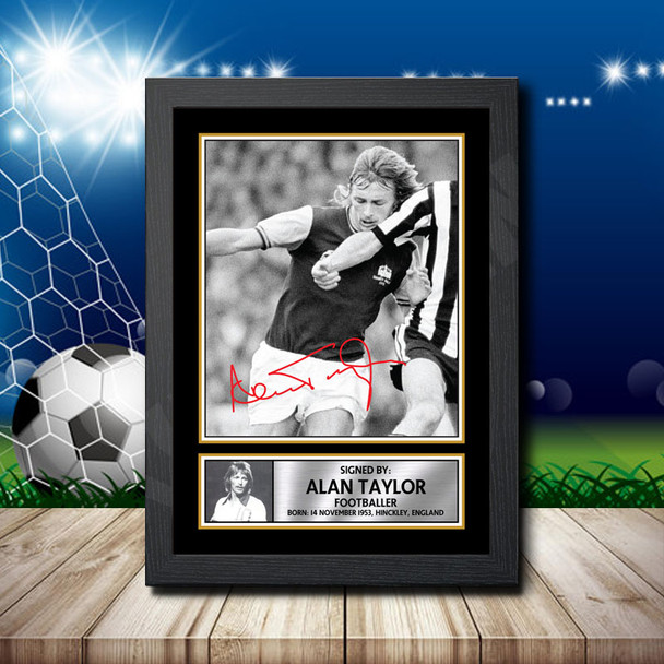 Alan Taylor 1 - Signed Autographed Footballers Star Print