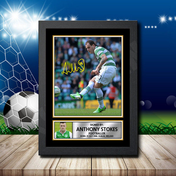 Anthony Stokes - Signed Autographed Footballers Star Print