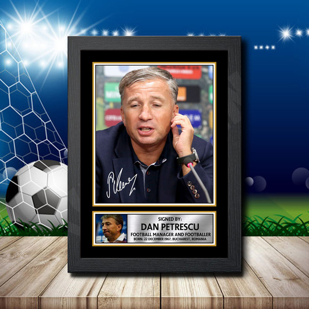 Dan Petrescu - Signed Autographed Footballers Star Print