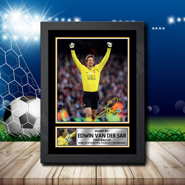 Edwin Van Der Sar 1 - Signed Autographed Footballers Star Print