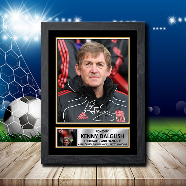 Kenny Dalglish 2 - Signed Autographed Footballers Star Print