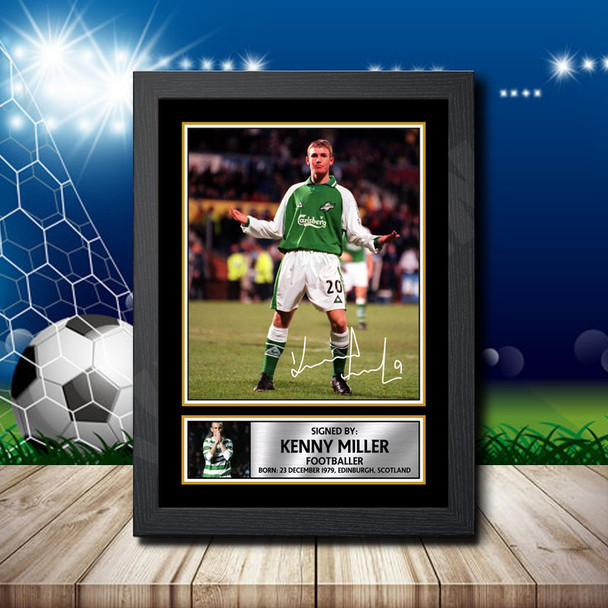 Kenny Miller 2 - Signed Autographed Footballers Star Print