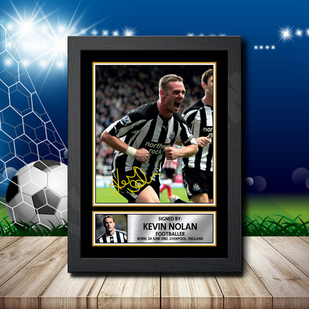 Kevin Nolan 2 - Signed Autographed Footballers Star Print