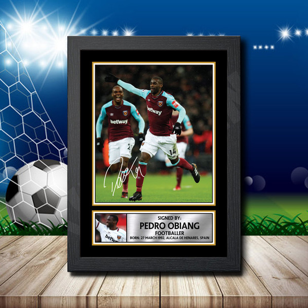 Pedro Obiang 2 - Signed Autographed Footballers Star Print