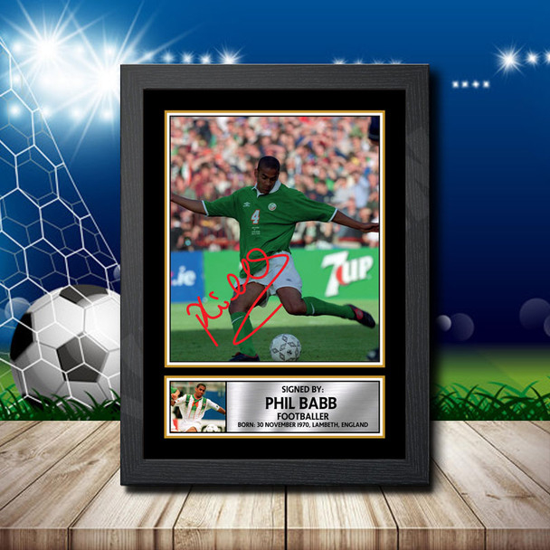 Phil Babb - Signed Autographed Footballers Star Print