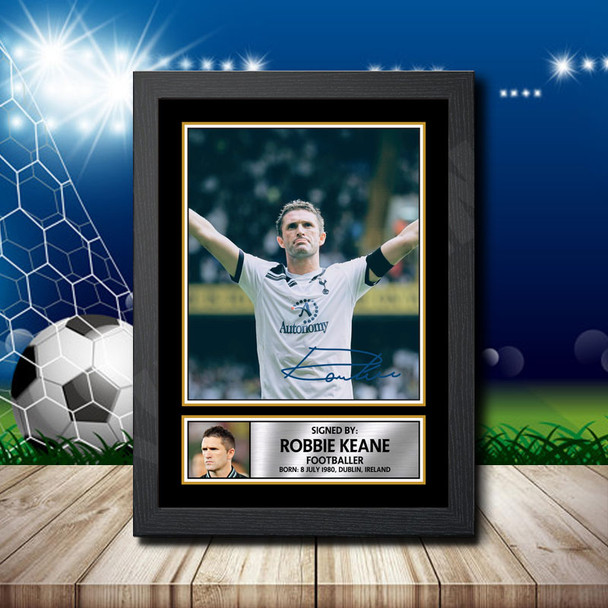 Robbie Keane - Signed Autographed Footballers Star Print