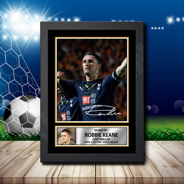 Robbie Keane 2 - Signed Autographed Footballers Star Print