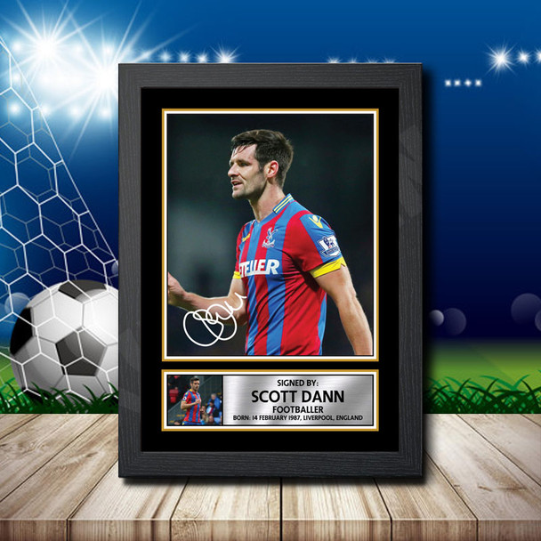 Scott Dann - Signed Autographed Footballers Star Print