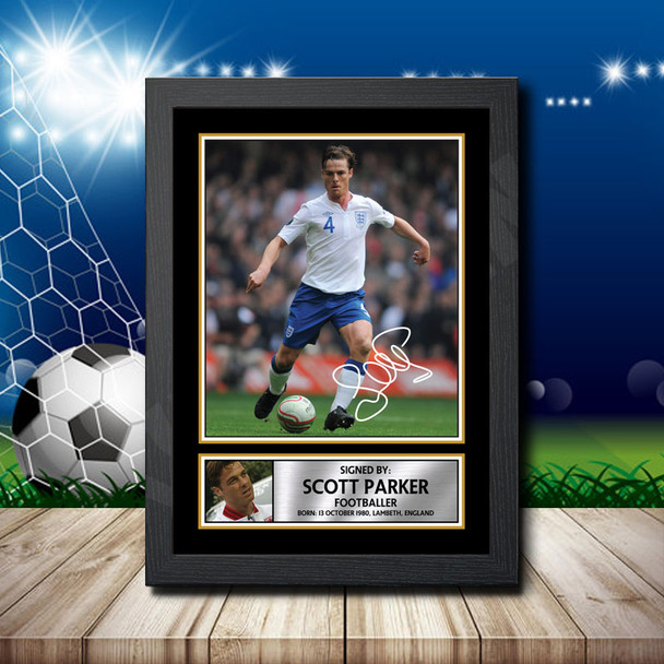 Scott Parker - Signed Autographed Footballers Star Print