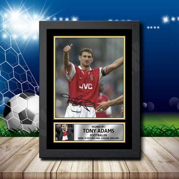 Tony Adams 2 - Signed Autographed Footballers Star Print