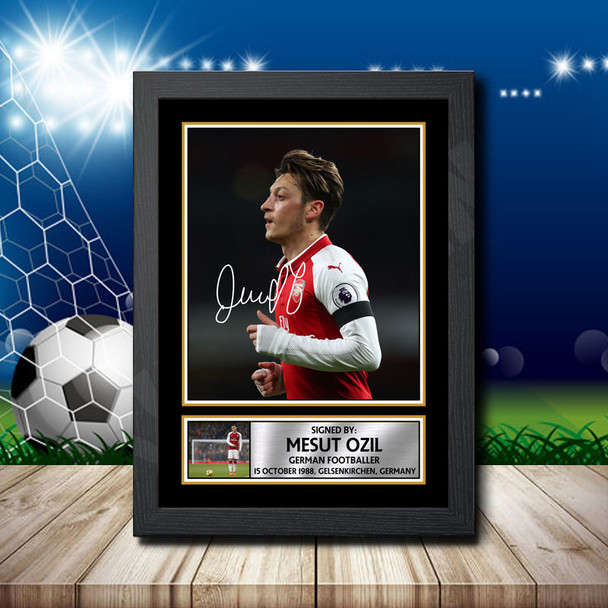 Mesut Ozil 2 - Signed Autographed Footballers Star Print