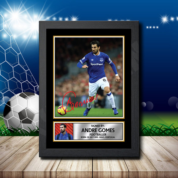 Andre Gomes - Signed Autographed Footballers Star Print