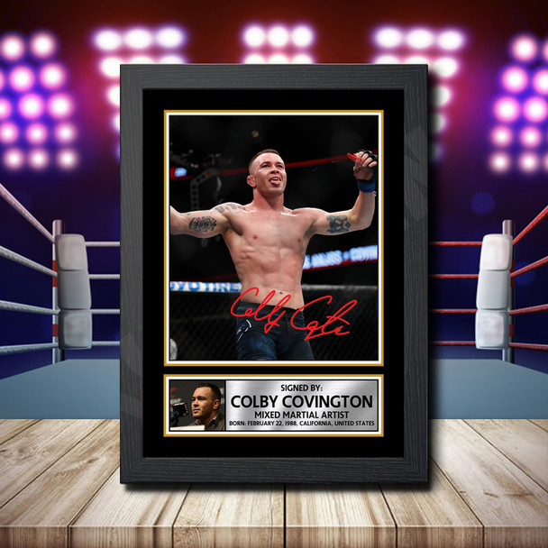 Colby Covington - Signed Autographed Ufc Star Print