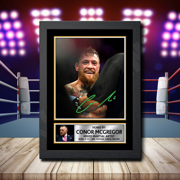 Conor Mcgregor 2 - Signed Autographed Ufc Star Print