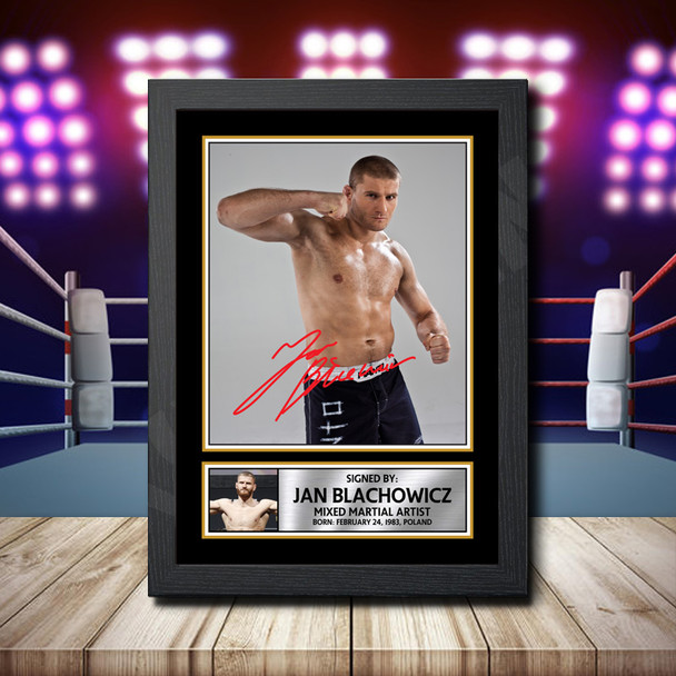 Jan Blachowicz - Signed Autographed Ufc Star Print