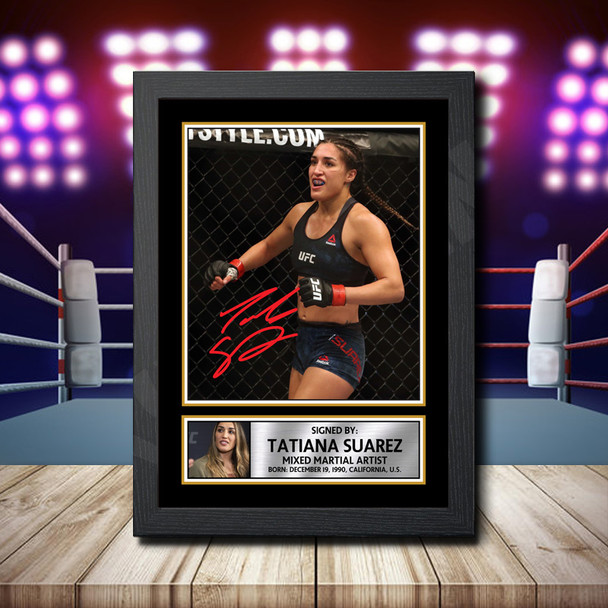 Tatiana Suarez - Signed Autographed Ufc Star Print