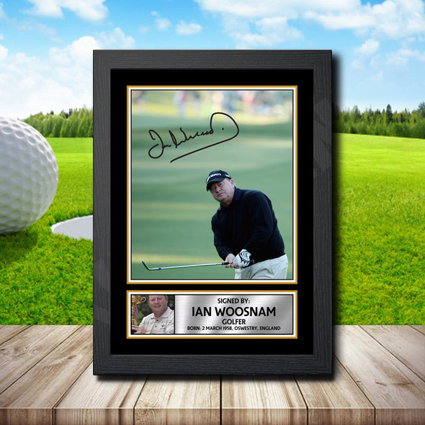 Ian Woosnam - Signed Autographed Golfer Star Print
