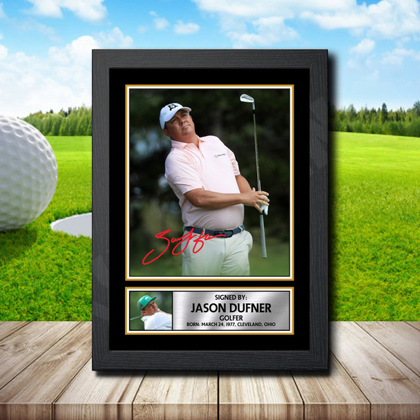 Jason Dufner - Signed Autographed Golfer Star Print