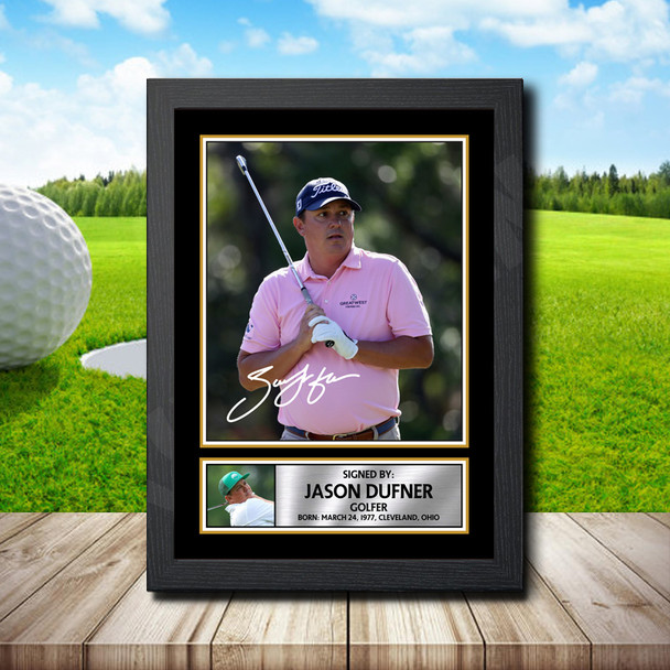 Jason Dufner 2 - Signed Autographed Golfer Star Print