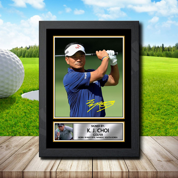 Kj Choi 2 - Signed Autographed Golfer Star Print