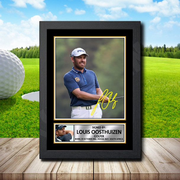 Louis Oosthuizen 2 - Signed Autographed Golfer Star Print