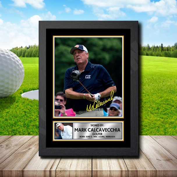 Mark Calcavecchia 2 - Signed Autographed Golfer Star Print
