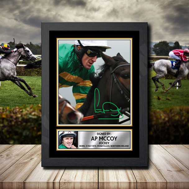 Ap Mccoy 2 - Signed Autographed Horse-Racing Star Print