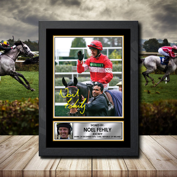 Noel Fehily 2 - Signed Autographed Horse-Racing Star Print