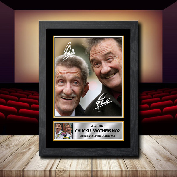 Chuckle Brothers No2 - Signed Autographed Movie Star Print