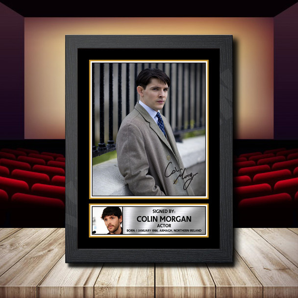 Colin Morgan - Signed Autographed Movie Star Print