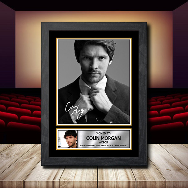 Colin Morgan 2 - Signed Autographed Movie Star Print
