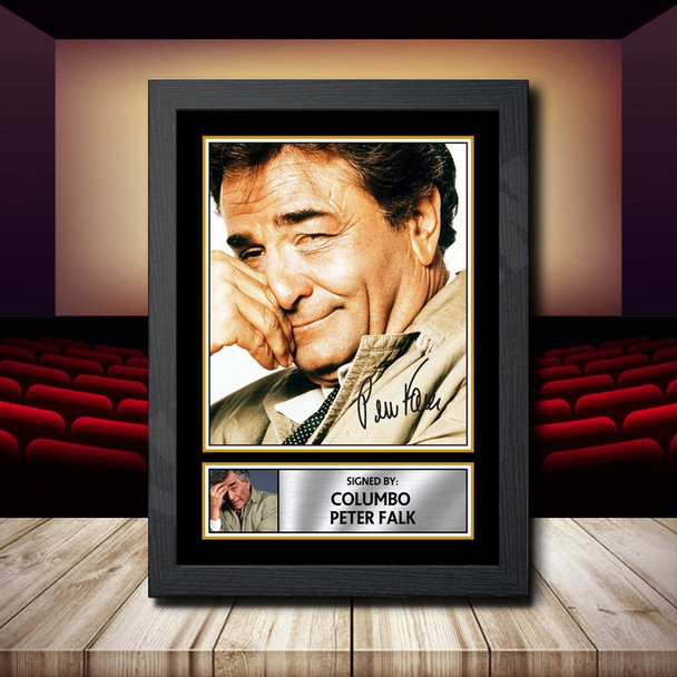 Columbo Peter Falk - Signed Autographed Movie Star Print