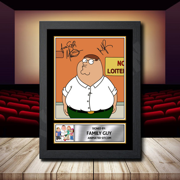 Family Guy - Signed Autographed Movie Star Print