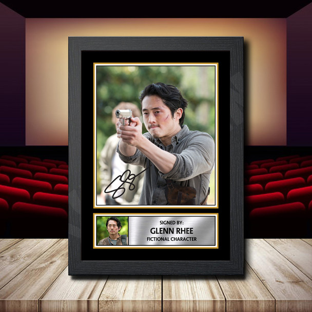 Glenn Rhee 2 - Signed Autographed Movie Star Print