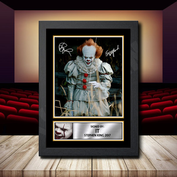 It Stephen King 2017 - Signed Autographed Movie Star Print