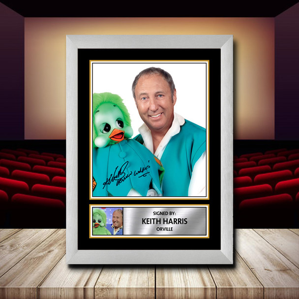 Keith Harris  Orvill 2 - Signed Autographed Movie Star Print