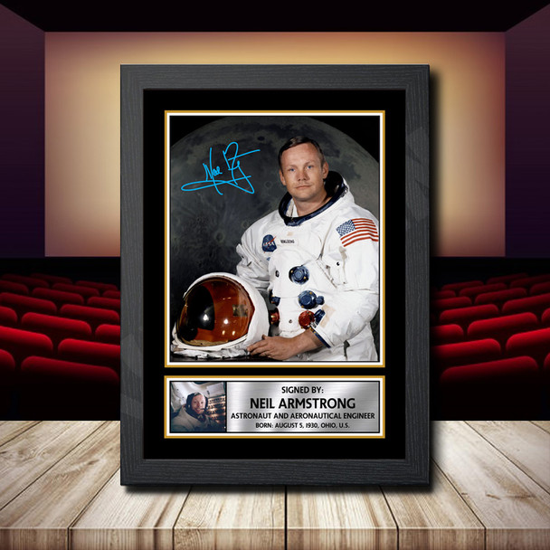 Neil Armstrong 2 - Signed Autographed Movie Star Print