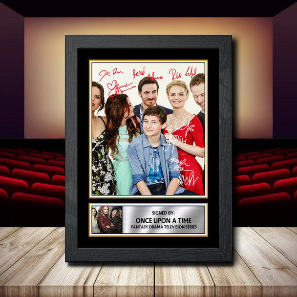 Once Upon A Time - Signed Autographed Movie Star Print