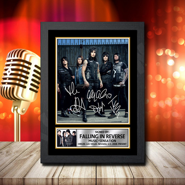Falling In 1 - Signed Autographed Music Star Print