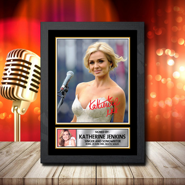 Katherine Jenkins - Signed Autographed Music Star Print